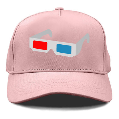 Retro 80s 3D Glasses Hat