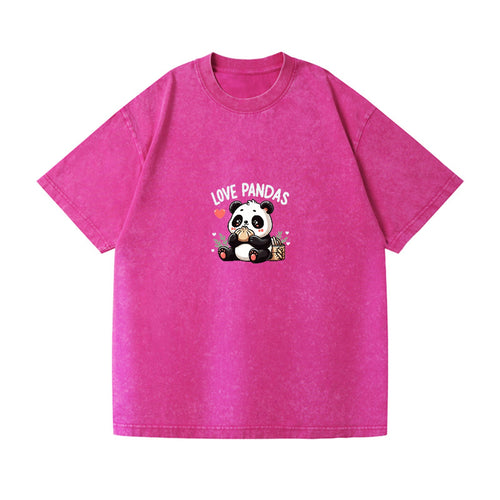 Love Pandas Vintage T-shirt