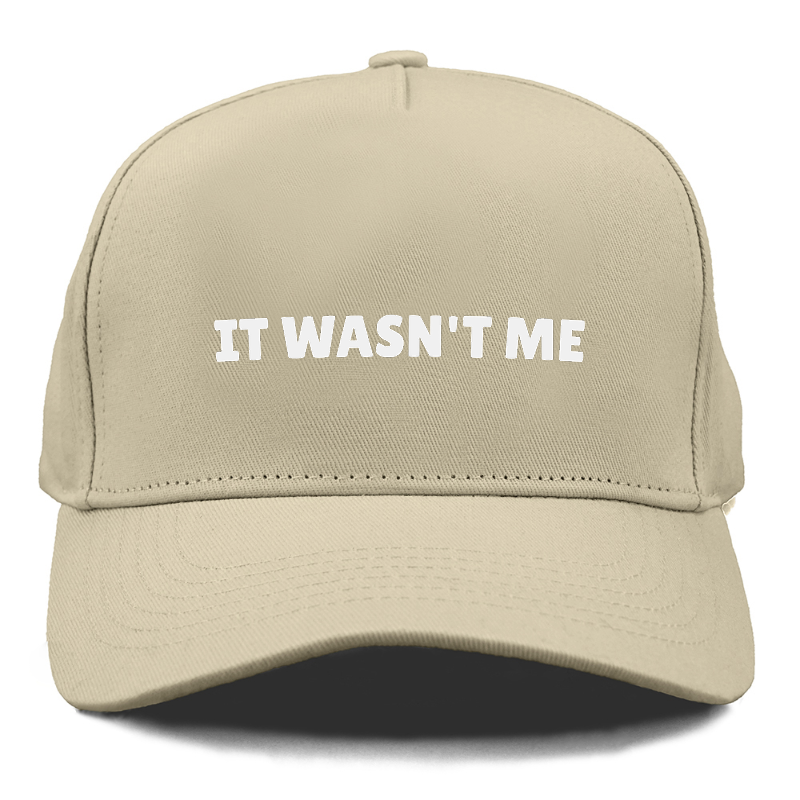 it wasn't me Hat