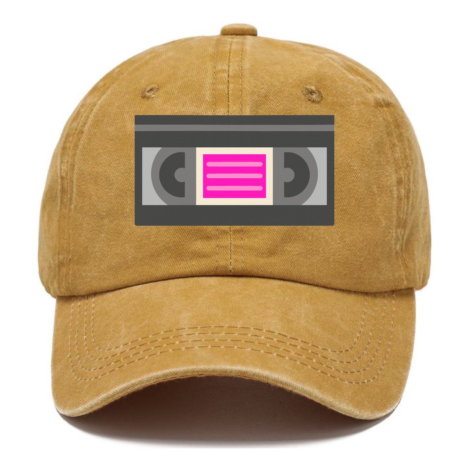 Retro 80s VHS Tape Pink Hat