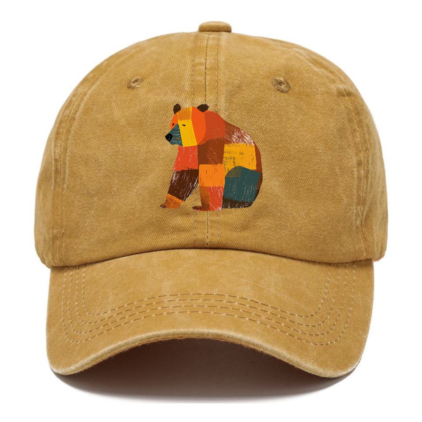 Patchwork Bear Hat