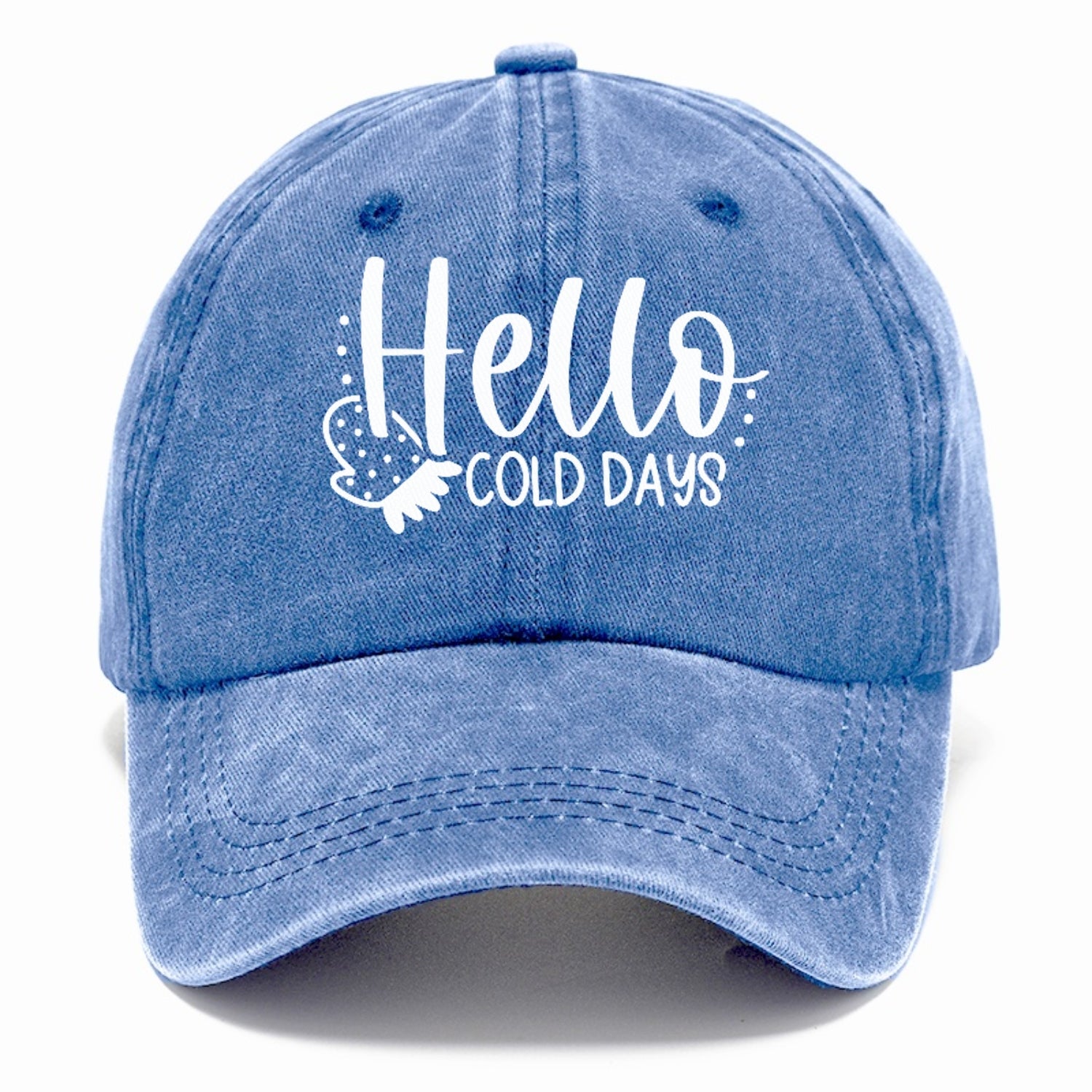 hello cold days Hat