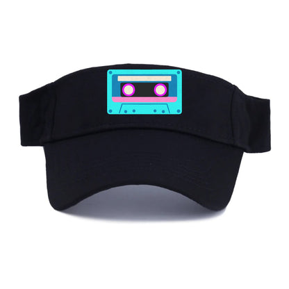 Retro 80s Cassette Blue Hat