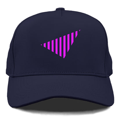 Retro 80s Triangle Purple Hat