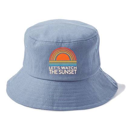 let's watch the sunset! Hat