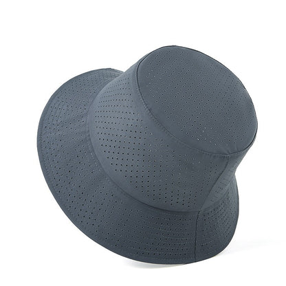 Pandaize Primavera/Verano Pandaize Sombrero de pesca de protección solar de secado rápido: Sombrero de sol con protección UV Sombrero de cubo con sombrilla al aire libre