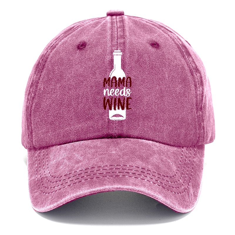 mama needs wine Hat