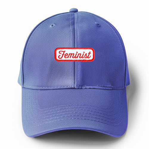 Feminist Solid Color Baseball Cap