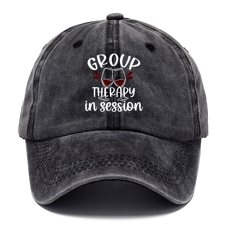 group therapy in session Hat