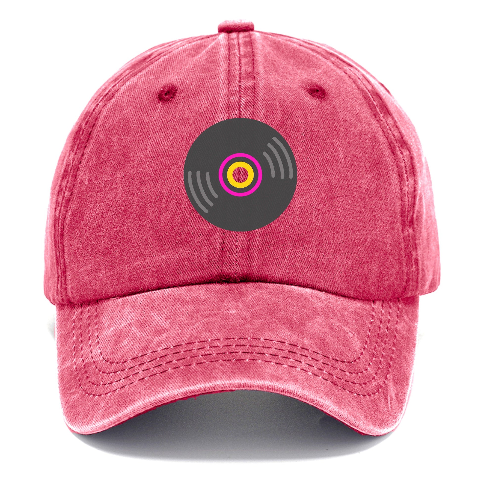 Retro 80s Record Pink Hat