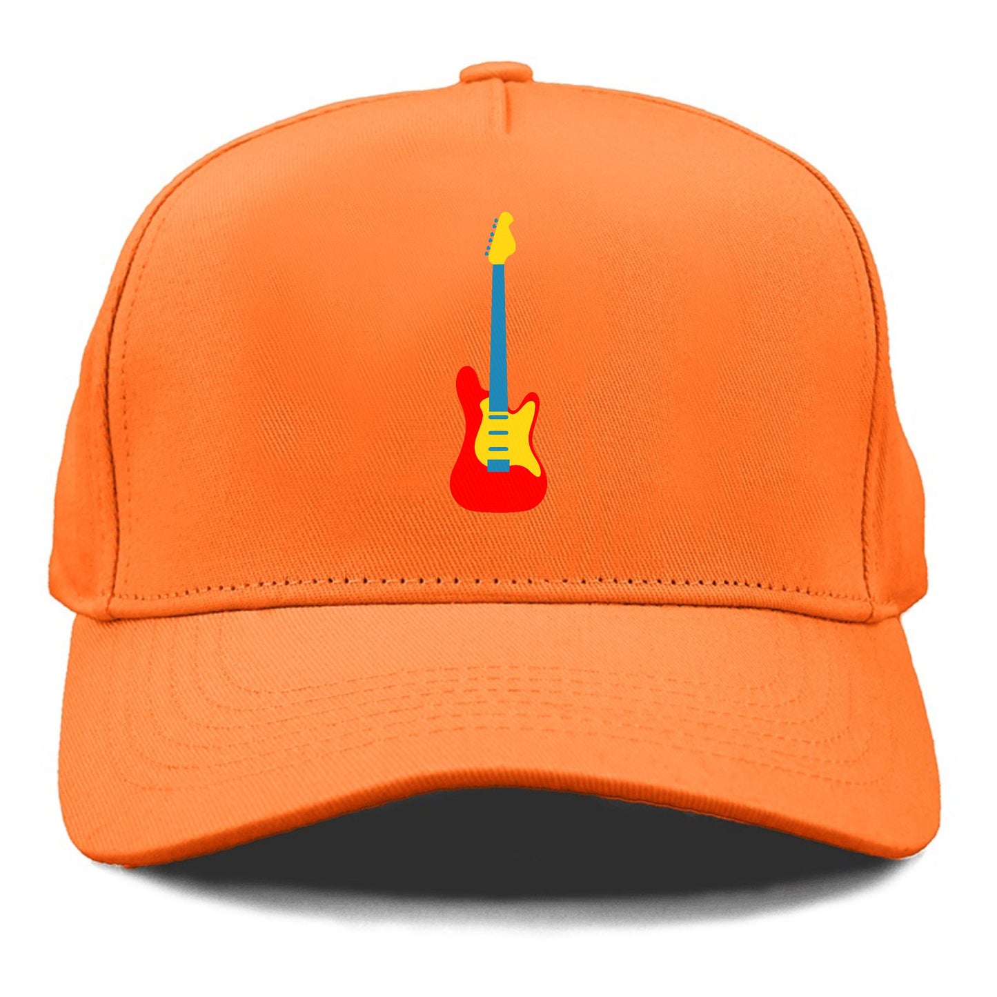 Retro 80s Guitar Red Hat