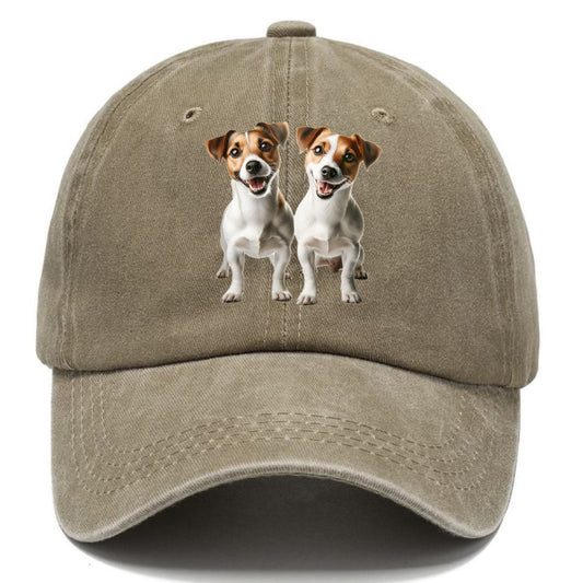 two jack russels Hat