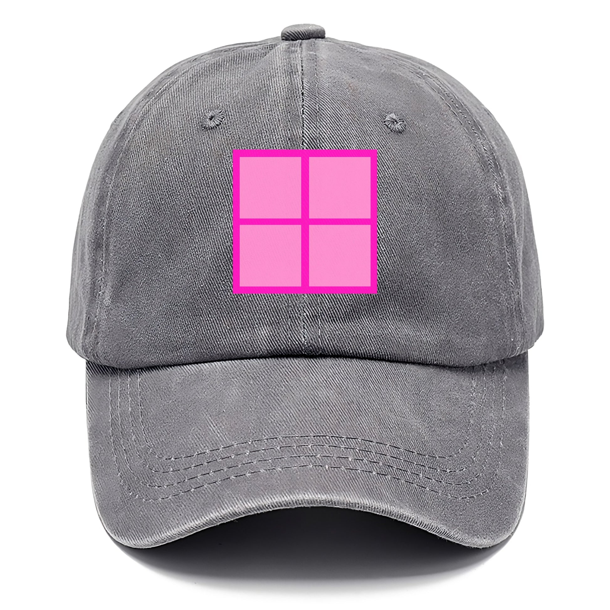 Retro 80s Tetris Blocks Pink Hat