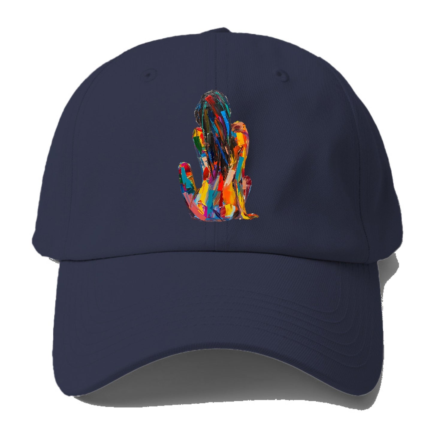 Vibrant Reflection Abstract Beauty Hat