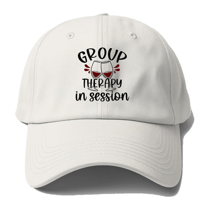 group therapy in session Hat