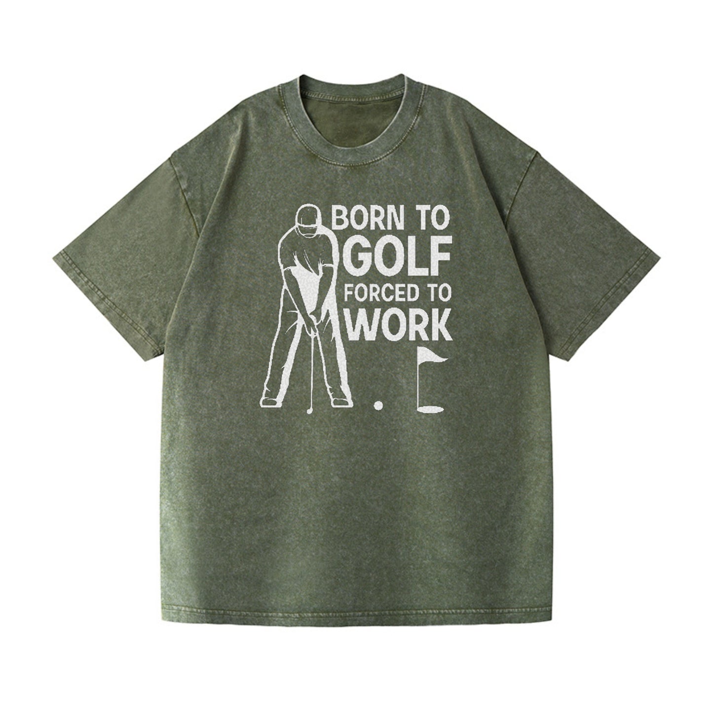 Born To Golf Forced To Work Hat