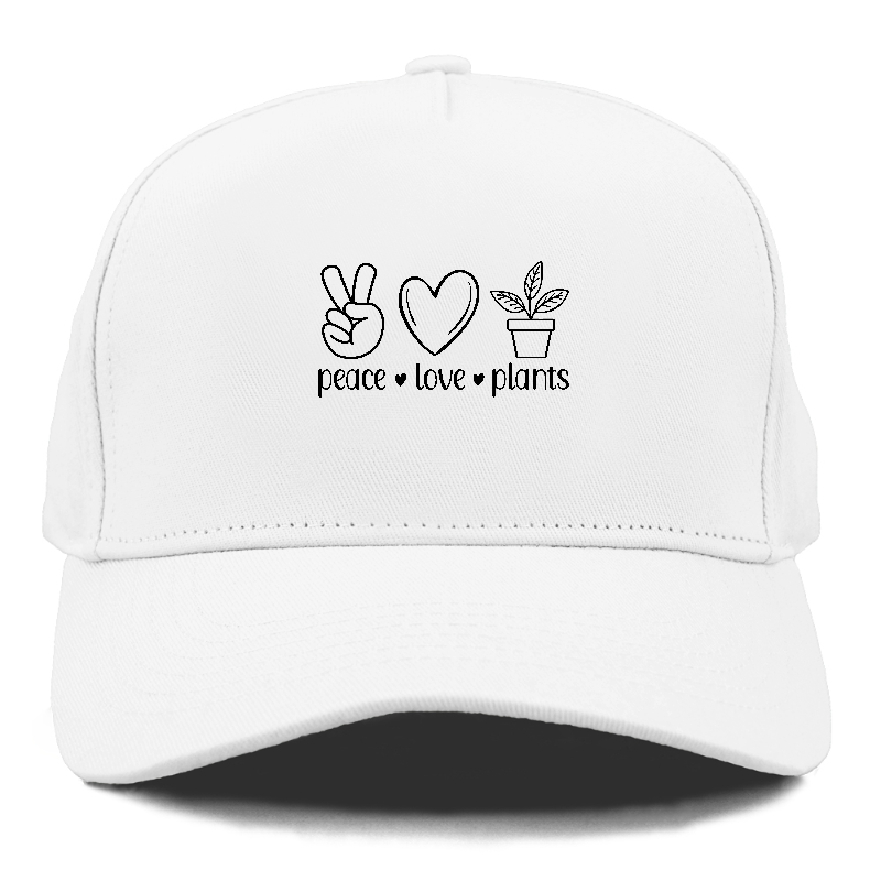 peace love plants Hat