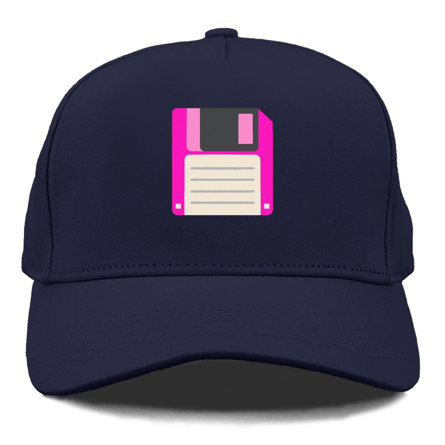 Retro 80s Floppy Disk Pink Hat