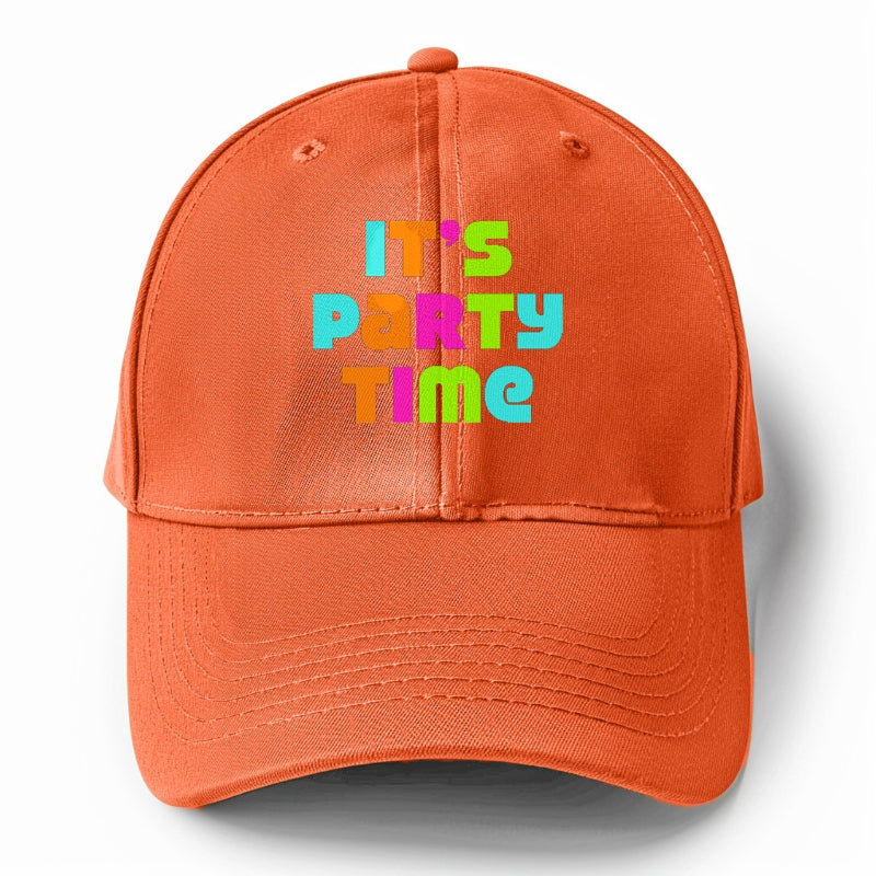 Retro 80s It's Party Time Hat