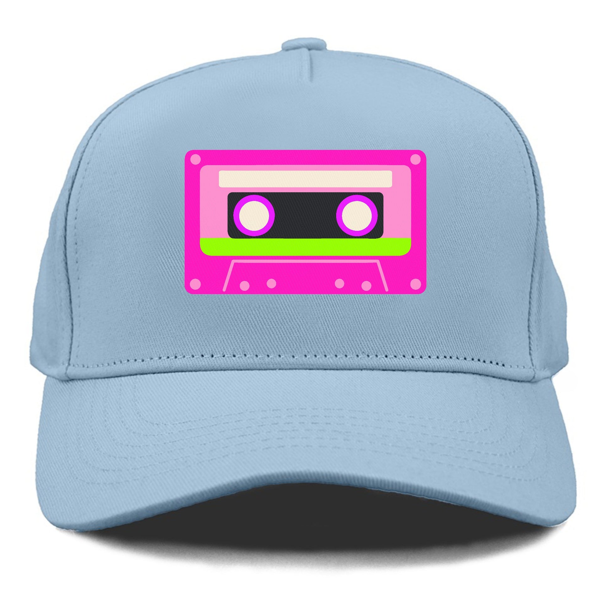 Retro 80s Cassette Pink Hat