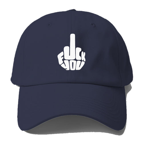 Fuck You! Baseball Cap For Big Heads