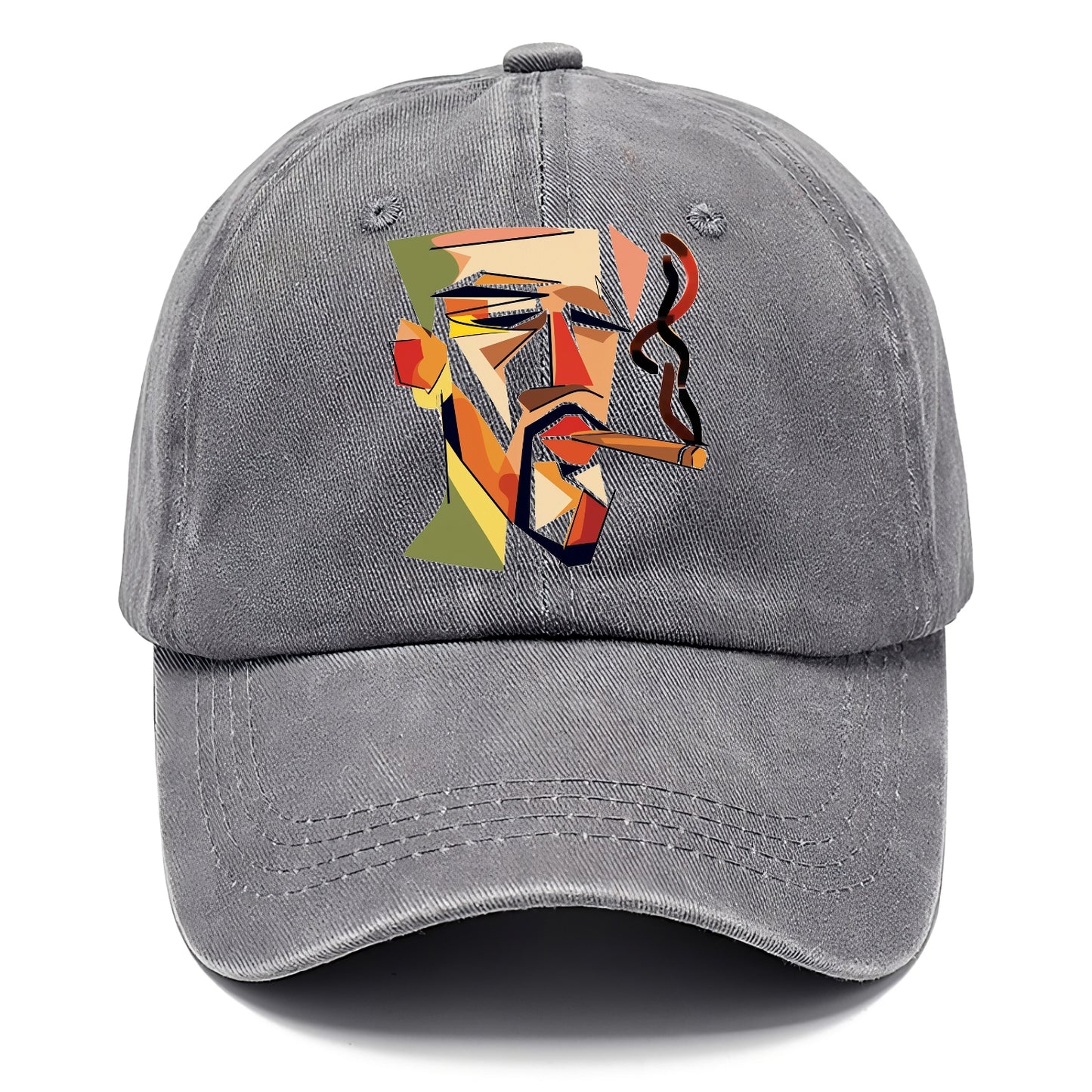 Cigar Cool Abstract Expression Hat