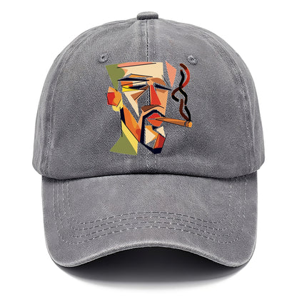 Cigar Cool Abstract Expression Hat