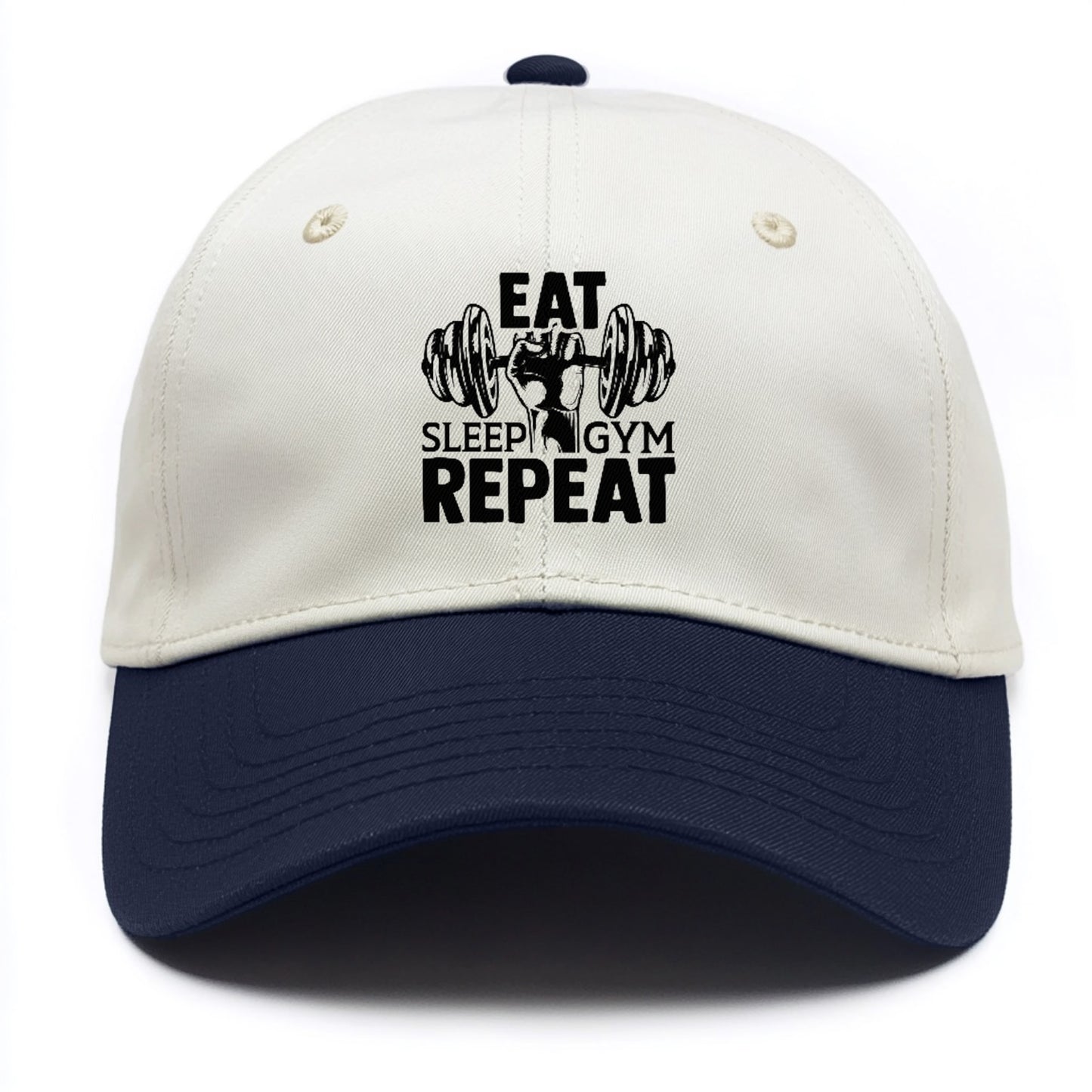 eat sleep gym repeat Hat