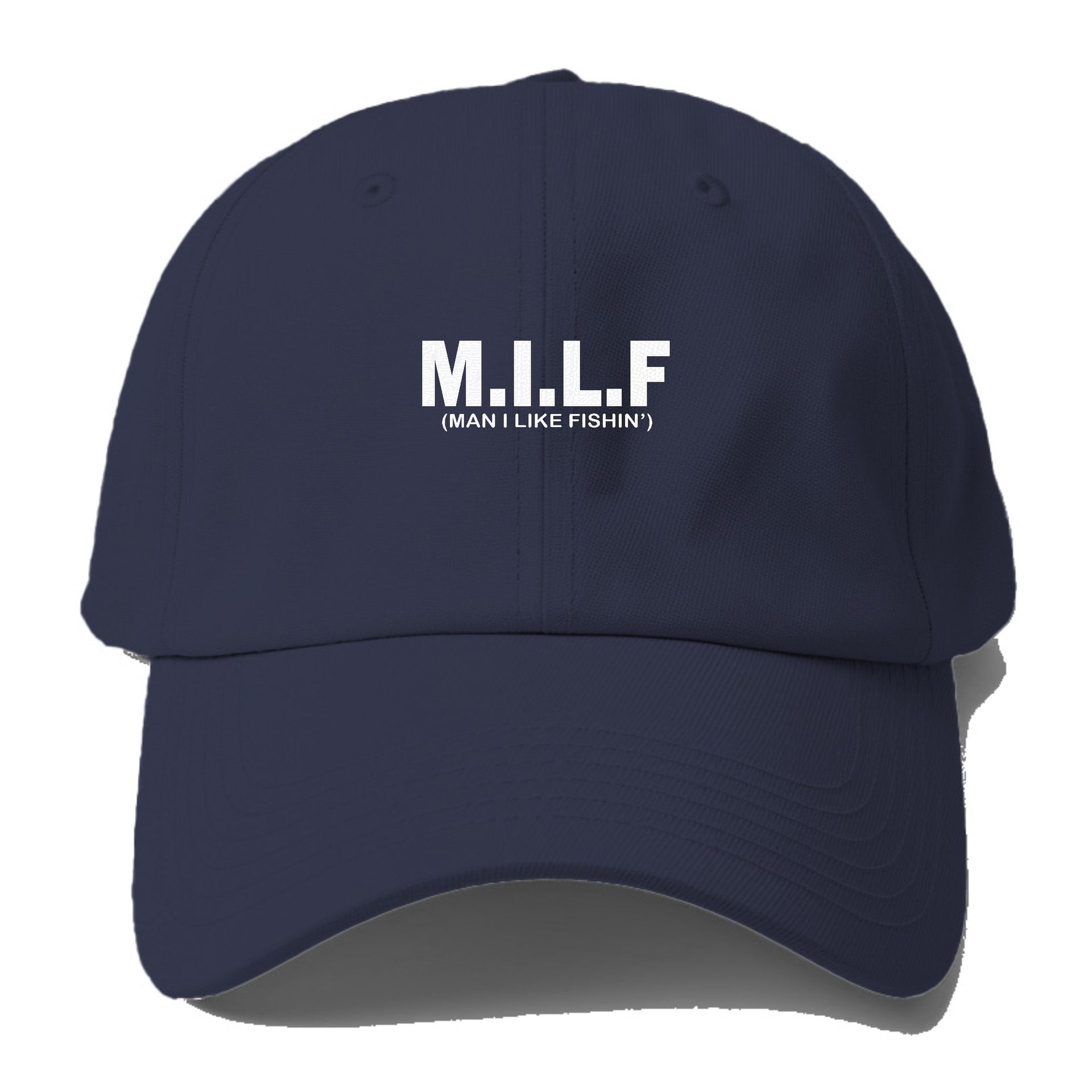 Milf Man I Like Fishin' Baseball Cap For Big Heads – Pandaize