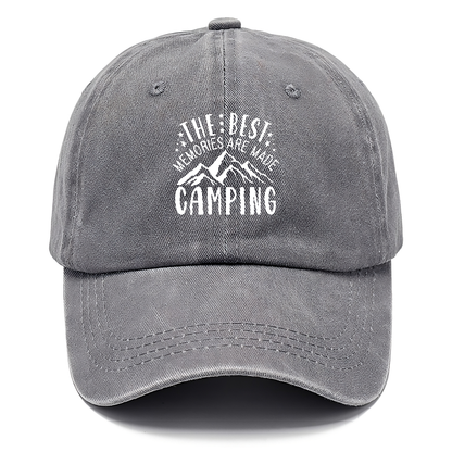 The Best Memories Are Made Camping Hat