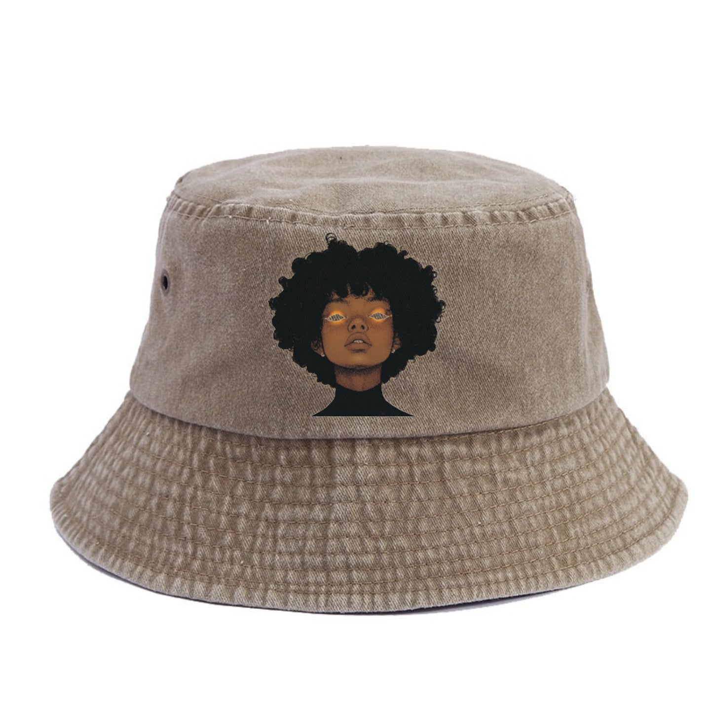 Ethereal Glow Mystical Afro Hat