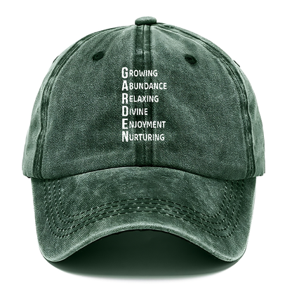 garden words Hat