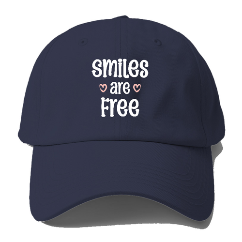 Smiles Are Free Baseball Cap