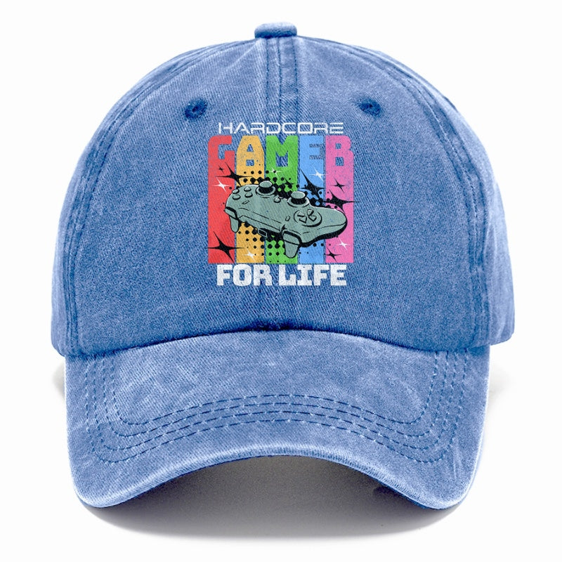 hardcore gamer for life Hat