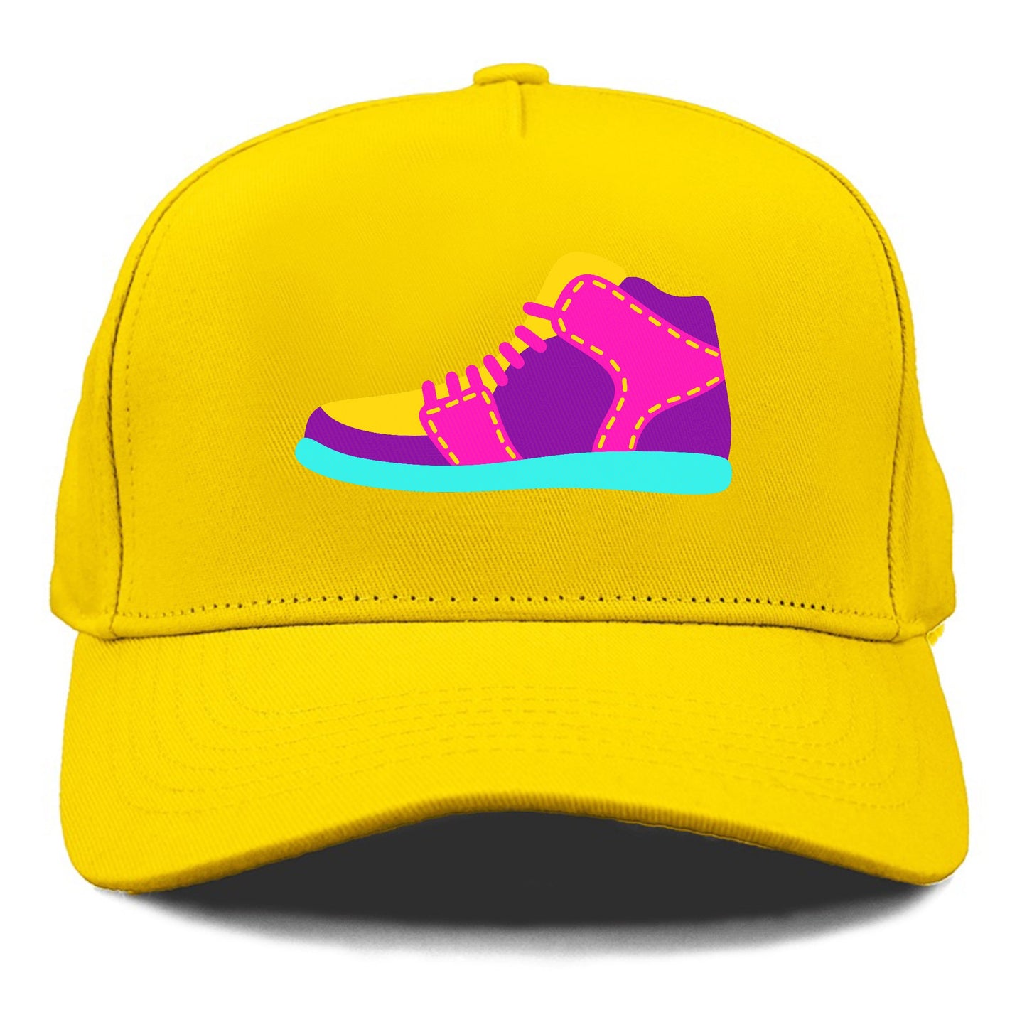 Retro 80s Basketball_Shoe Hat