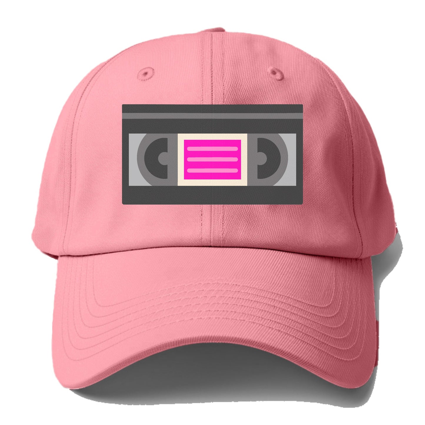 Retro 80s VHS Tape Pink Hat