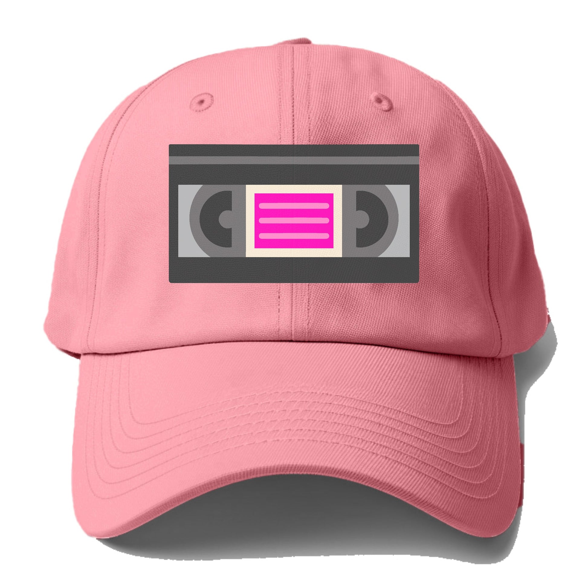 Retro 80s VHS Tape Pink Hat