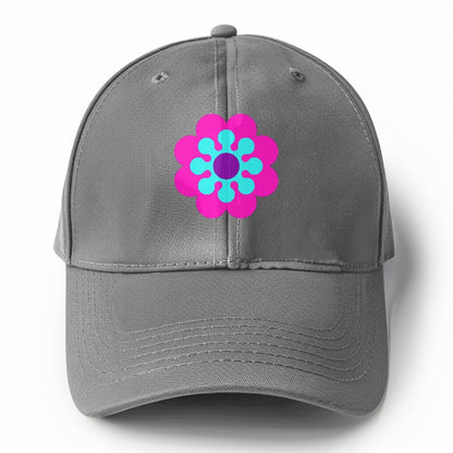 Retro 80s Flower Pink Hat