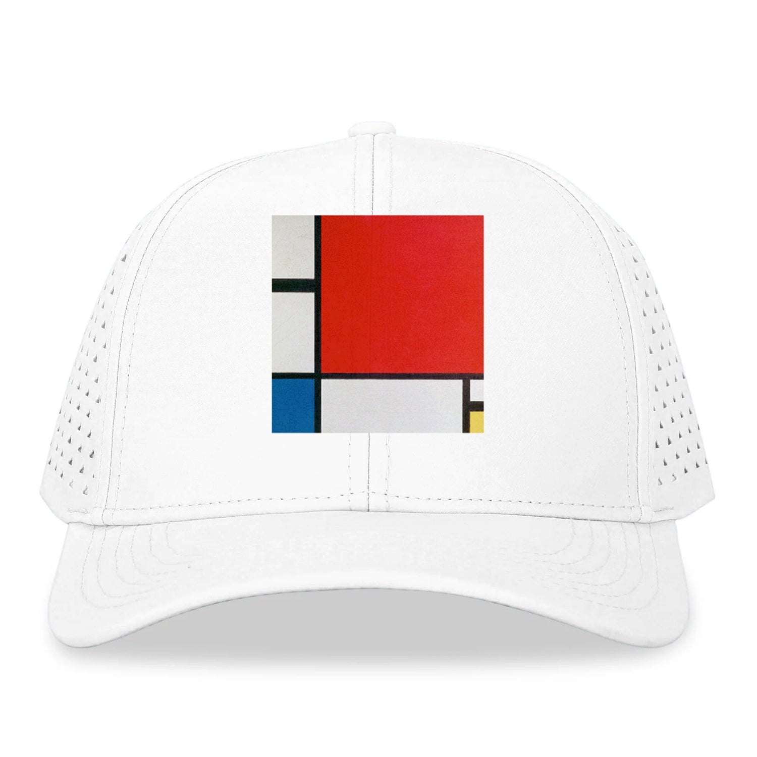 Composition with Red Blue and Yellow Hat