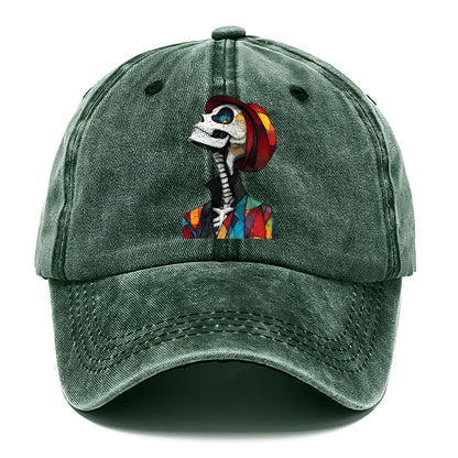 Colorful Skeleton  Hat