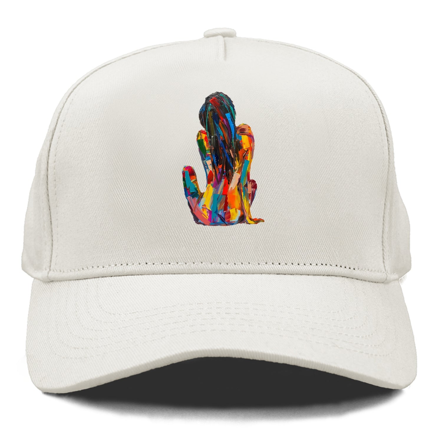 Vibrant Reflection Abstract Beauty Hat