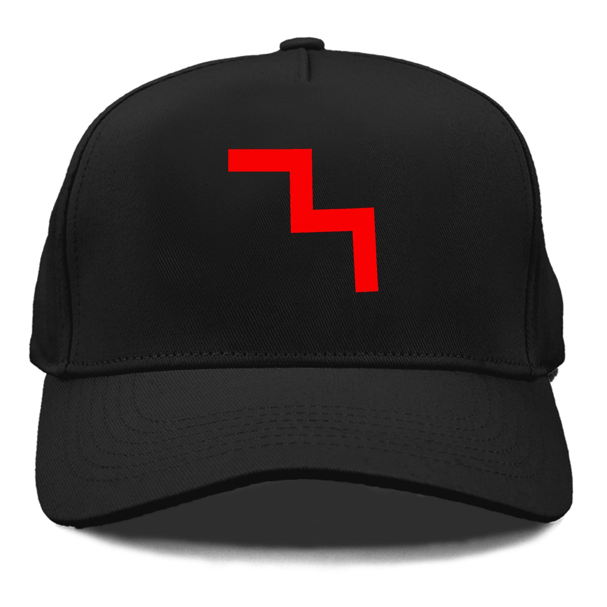 Retro 80s Zig Zag Red Hat