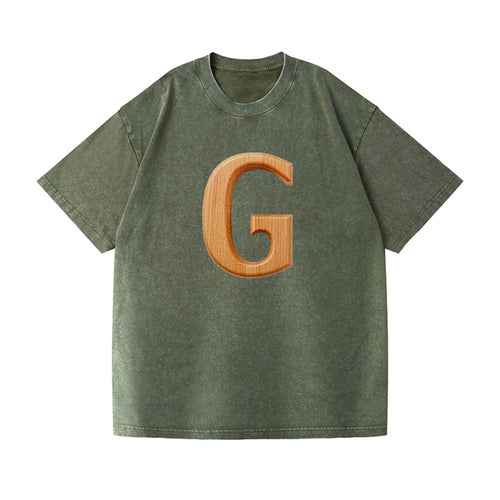 Letter G Vintage T-shirt