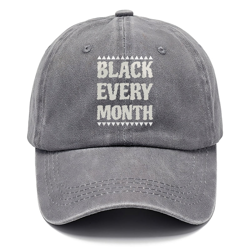 Black Every Month Hat