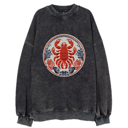 Scorpio Zodiac Sign Vintage Sweatshirt