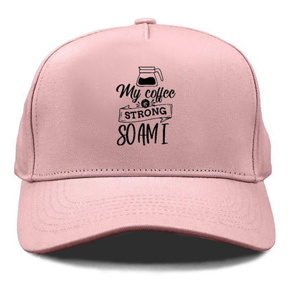 Caffeine Queen: Empowered by Strong Coffee Vibes Hat