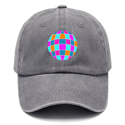 Retro 80s Disco Ball Hat