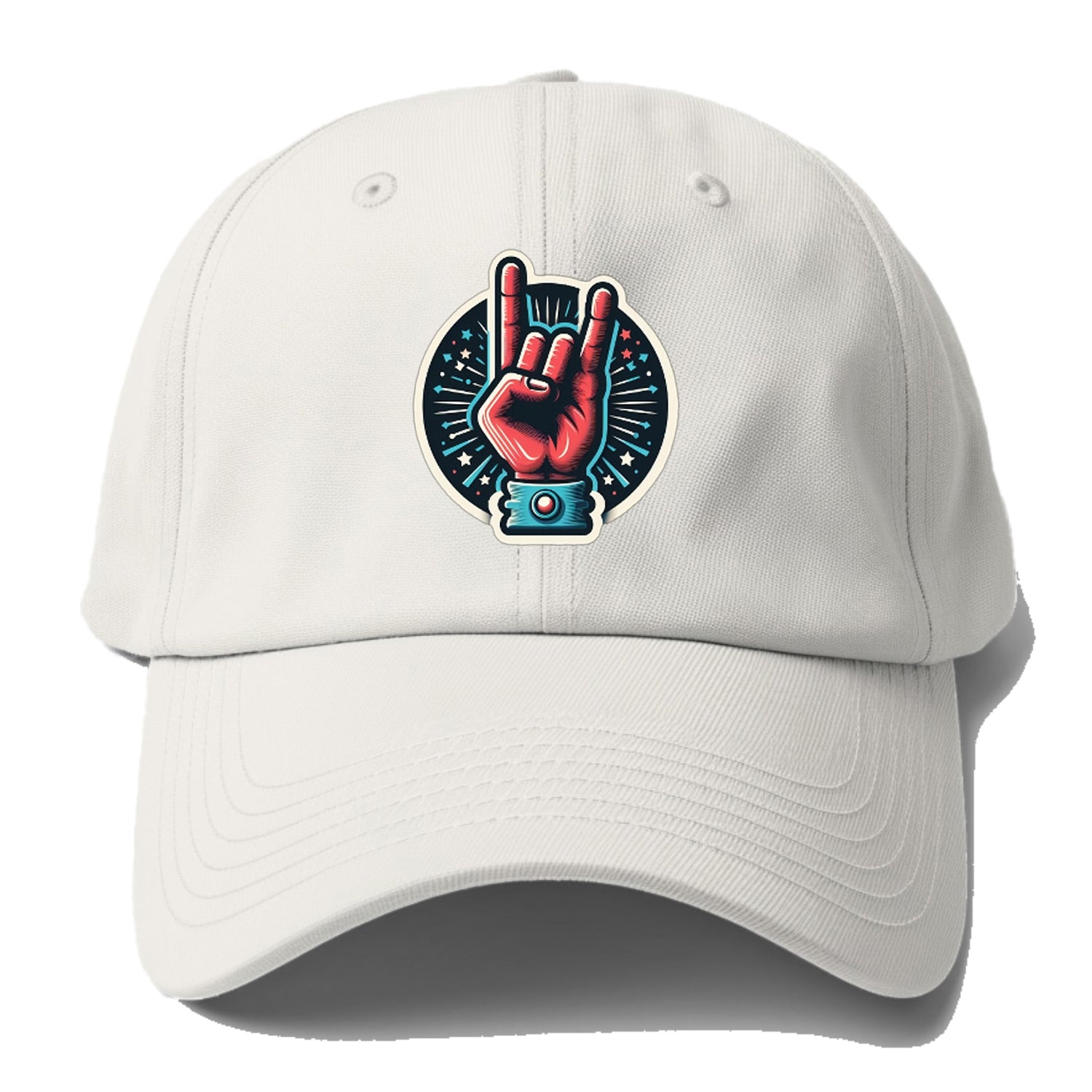 hand horn rock Hat