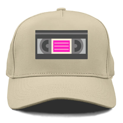 Retro 80s VHS Tape Pink Hat