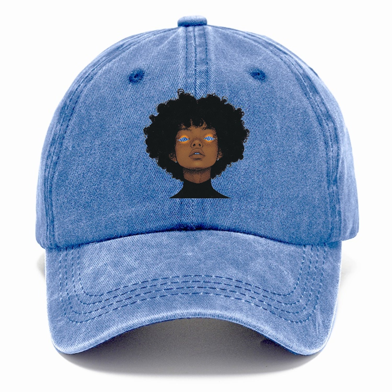 Ethereal Glow Mystical Afro Hat